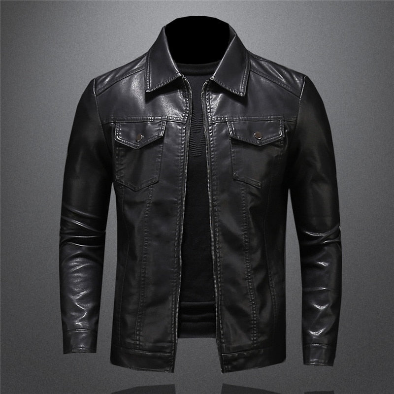 Luca | Classic Comfortable Leather Jacket